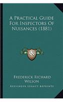 A Practical Guide for Inspectors of Nuisances (1881)