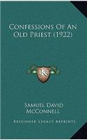 Confessions Of An Old Priest (1922)