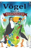 Vögel Malbuch
