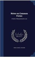 Notes on Common Forms