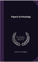 Papers In Penology