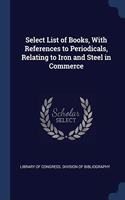 SELECT LIST OF BOOKS, WITH REFERENCES TO