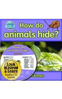 How Do Animals Hide? - CD + Hc Book - Package