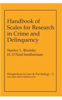 Handbook of Scales for Research in Crime and Delinquency