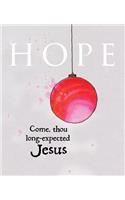 Hope Ornament Advent Bulletin, Large (Pkg of 50)