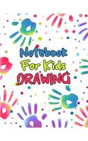 Notebook For Kids Drawing: Graph Paper Notebook