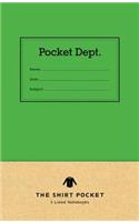 Pocket Dept: The Shirt Pocket Notebook Set: Pocket Department