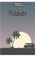 Maldives - Travel Planner - TRAVEL ROCKET Books: Travel journal for your travel memories. With travel quotes, travel dates, packing list, to-do list, travel planner, important information, travel g