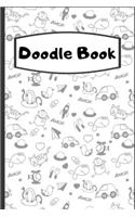 Doodle Book - Blank Drawing Pages For Kids