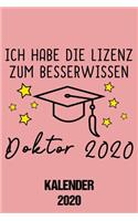 Kalender 2020 Doktor 2020