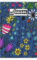 Colorful Flowers Journal