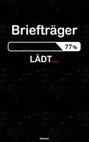 Briefträger Lädt... Notizbuch