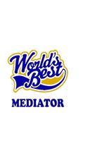 World's Best Mediator: Awesome Mediator Notebook, Journal Gift, Diary, Doodle Gift or Notebook - 6 x 9 Compact Size- 109 Blank Lined Pages
