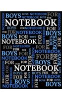 Notebook For Boys