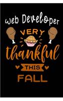 Web Developer very thankful this fall