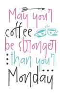 May Your Coffee Be Stronger Than Your Monday