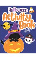 Halloween Activity Book for Kids ages 4 - 8