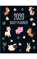 Farm Animals Planner 2020