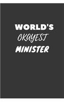 World's Okayest Minister Notebook