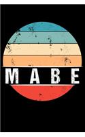 Mabe: 100 Pages 6 'x 9' -Dot Graph Paper Journal Manuscript - Planner - Scratchbook - Diary