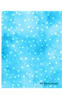Dot Grid Journal: Polka Dot Watercolor Bullet Notebook with Dotted Pages for Journaling (Vol 6)