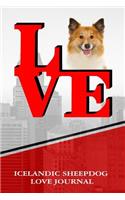 Icelandic Sheepdog Love Journal