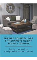 Trainee Counsellors & Therapists Client Hours Logbook