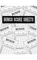 Bunco Score Sheets