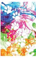 Paint Splatter Paw Print Tracks: For Animal Lovers