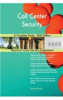 Call Center Security A Complete Guide - 2020 Edition