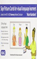 Numeracy Sign Picture Language Cards