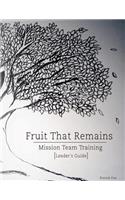 Mission Team Training - Leader's Guide