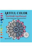 Artful Color Tangled Mandalas