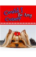 Could I Be Any Cuter?: Journal, Notebook, Diary, 365 Lined Pages, Large Size Book 8 1/2" x 11"