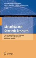 Metadata and Semantic Research