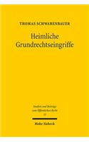 Heimliche Grundrechtseingriffe