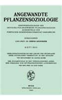 Gesellschaftsanschluss Der Lärche Und Grundlagen Ihrer Natürlichen Verbreitung in Den Ostalpen, Der Polylepsis-Wal in Den Venezolanischen Anden, Eine Parallele Zum Mitteleurpäischen Latschenwald