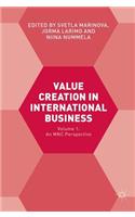 Value Creation in International Business