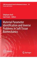 Material Parameter Identification and Inverse Problems in Soft Tissue Biomechanics
