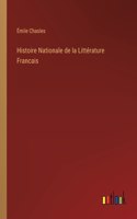 Histoire Nationale de la Littérature Francais