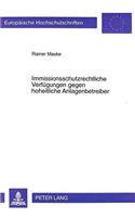 Immissionsschutzrechtliche Verfuegungen Gegen Hoheitliche Anlagenbetreiber