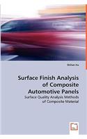 Surface Finish Analysis of Composite Automotive Panels