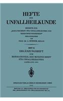 Ergänzungsheft Zum Referatenteil Der Monatsschrift Für Unfallheilkunde
