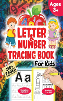 Letter and Number Tracing Activity Book for Kids