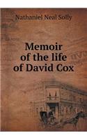 Memoir of the Life of David Cox