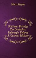 Gottinger Beitrage Zur Deutschen Philologie, Volume 3 (German Edition)