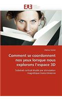 Comment Se Coordonnent Nos Yeux Lorsque Nous Explorons L Espace 3D