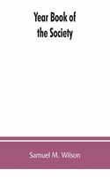 Year book of the Society, Sons of the Revolution, in the Commonwealth of Kentucky, 1894-1913