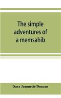 The simple adventures of a memsahib