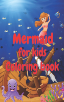 Mermaid Coloring book for kids